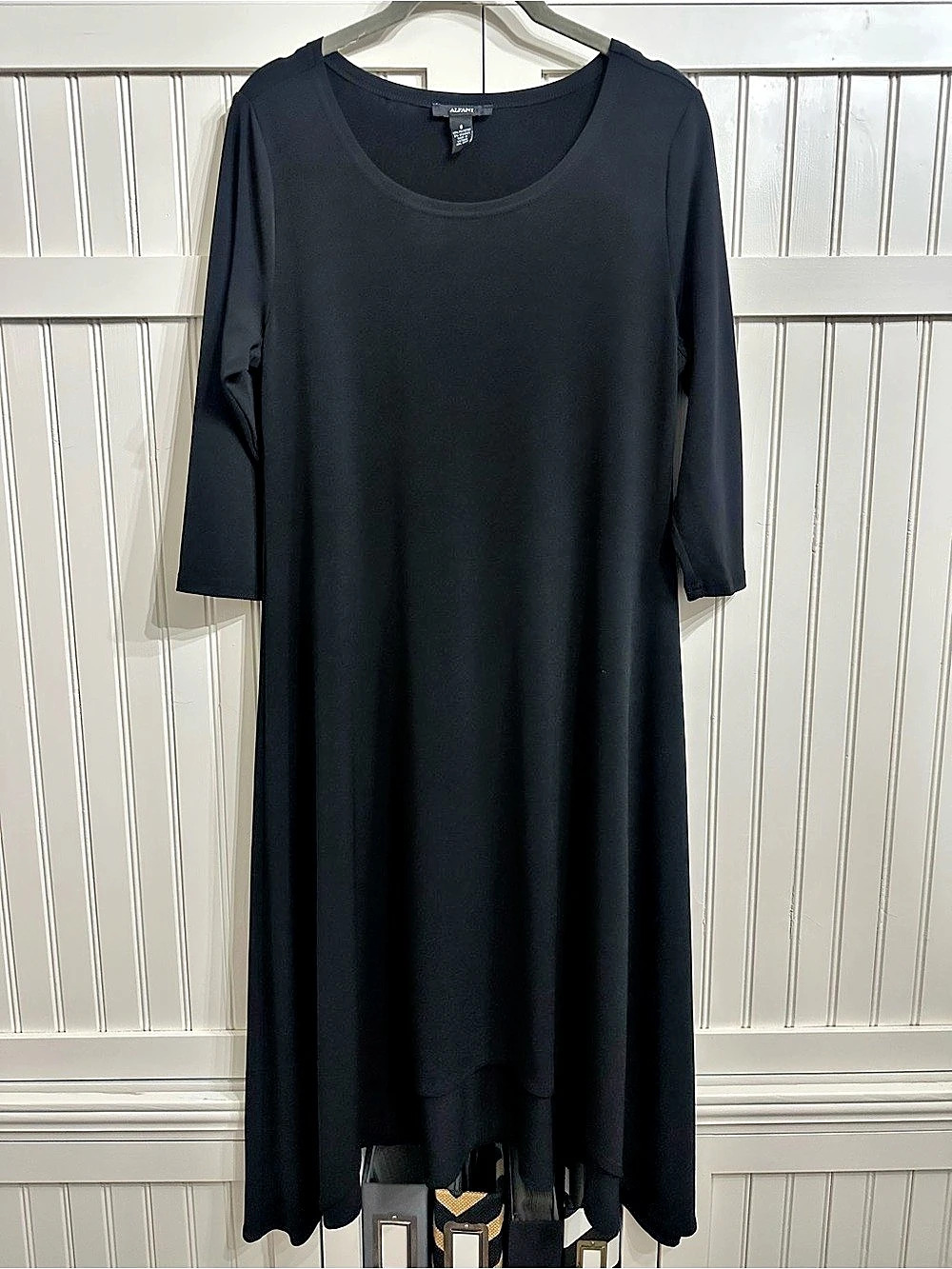 Alfani Black Midi Dress Size 8